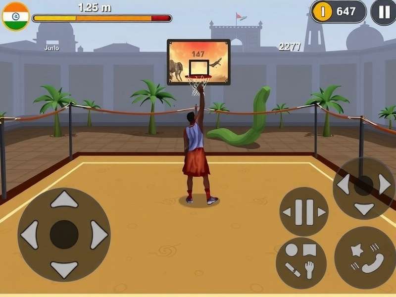 India Free Throw Gladiator Gameplay Screenshot